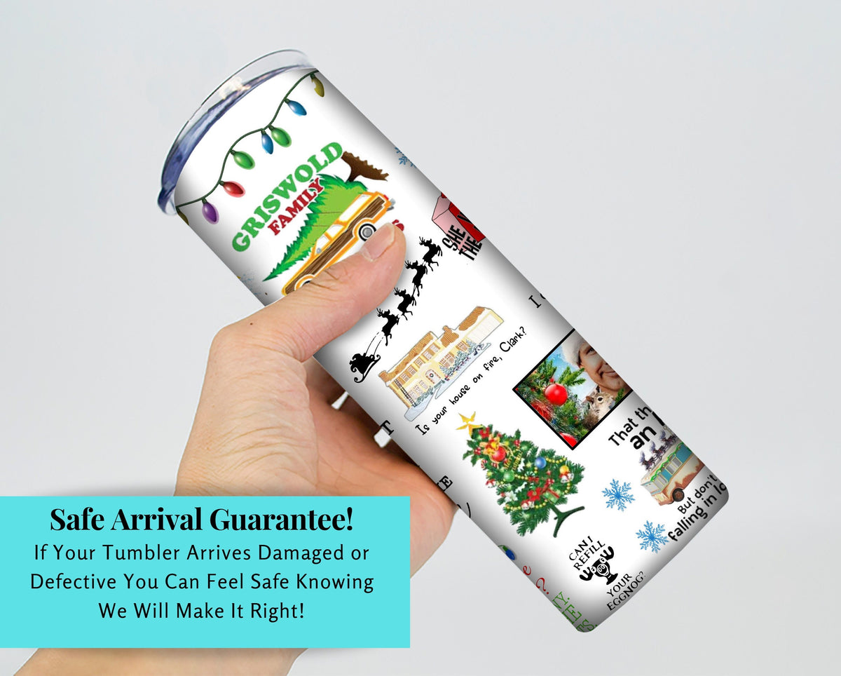 Christmas Vacation Tumbler, Griswold Tumbler, Christmas Tumbler, Griswold Cup, Lampoons Christmas Vacation, 20oz Tumbler Clark Griswold