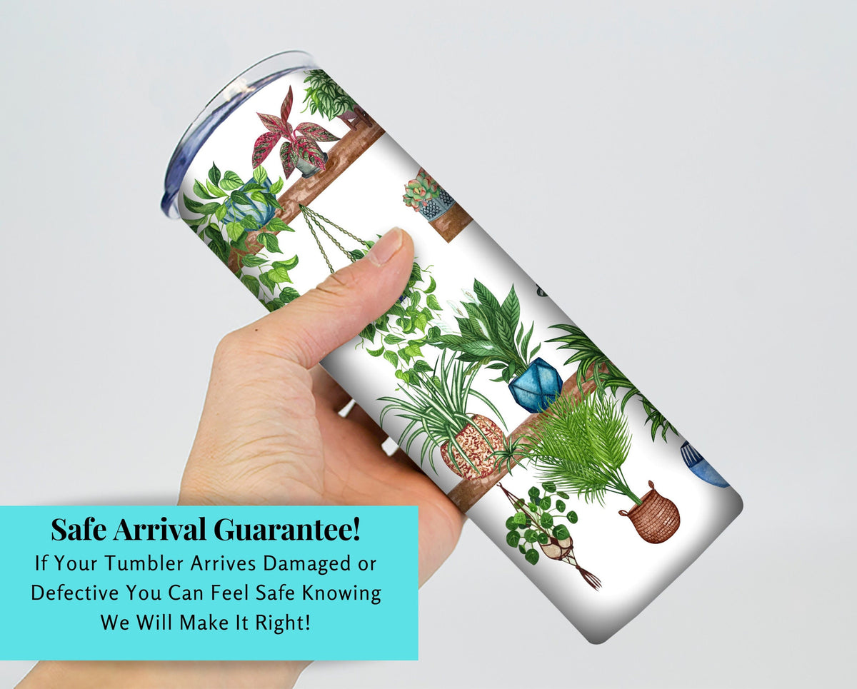 Crazy Plant Lady Tumbler, Horticulture Cup, Crazy Plant Lady Cup, Plant lady Tumbler, Tumbler With Plants, Plant Gift